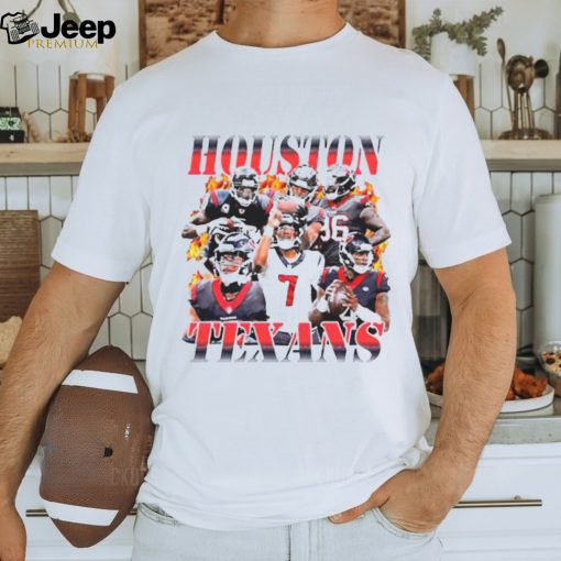 NFL Houston Texans Football Player Vintage Bootleg Shirt