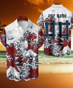 NFL Houston Texans Football Special Great Wave Hawaiian Shirt