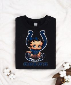 NFL Indianapolis Colts T Shirt Betty Boop Football Tshirt