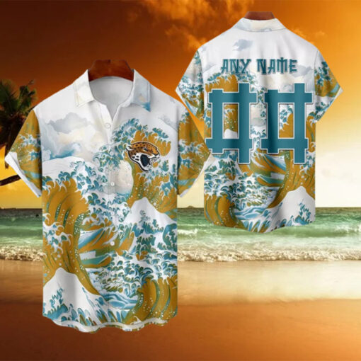 NFL Jacksonville Jaguars Football Special Great Wave Hawaiian Shirt