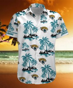 NFL Jacksonville Jaguars Palm Tree Tropical Summer Hawaiian Shirt