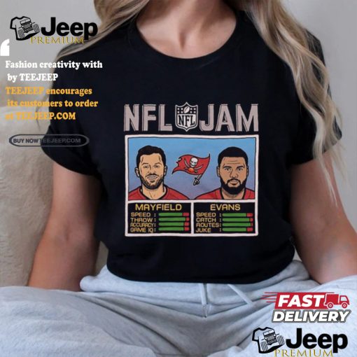 NFL Jam Baker Mayfield & Mike Evans Tampa Bay Buccaneers Shirt