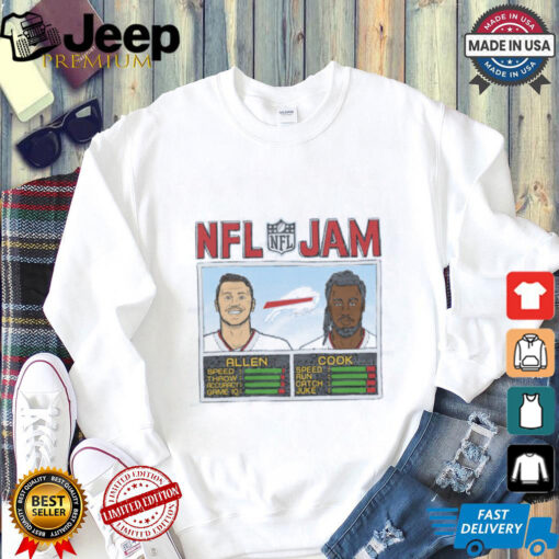 NFL Jam Bills Allen And Cook T Shirt