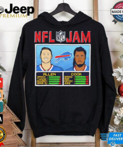 NFL Jam Bills Allen and Cook shirt