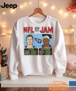 NFL Jam Tennessee Titans Will Levis and DeAndre Hopkins Shirt