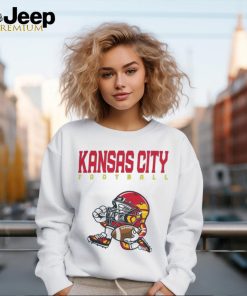 NFL Kansas City Chiefs Football Helmet Run 2024 Shirt