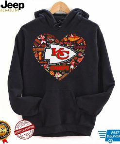 NFL Kansas City Chiefs Heart I love Kansas City Chiefs Football shirt