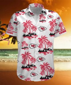 NFL Kansas City Chiefs Palm Tree Tropical Summer Hawaiian Shirt