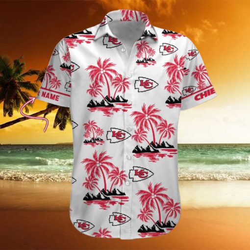 NFL Kansas City Chiefs Palm Tree Tropical Summer Hawaiian Shirt