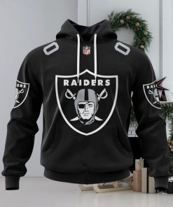 NFL Las Vegas Raiders 2024 Personalized Name And Number Hoodie