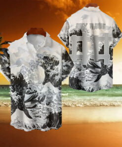 NFL Las Vegas Raiders Football Special Great Wave Hawaiian Shirt