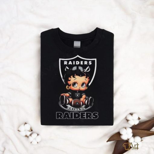 NFL Las Vegas Raiders T Shirt Betty Boop Football Tshirt