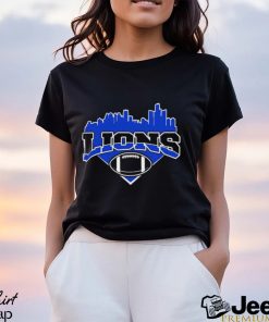 NFL Lions Football Skyline Football Team shirt