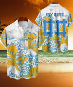 NFL Los Angeles Chargers Football Special Great Wave Hawaiian Shirt