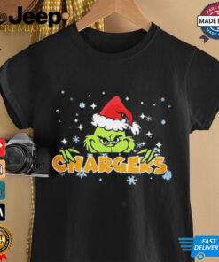 NFL Los Angeles Chargers Merry Christmas Grinch shirt