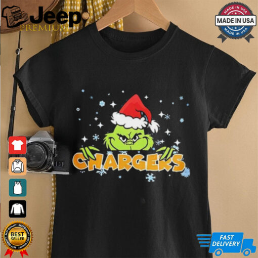 NFL Los Angeles Chargers Merry Christmas Grinch shirt