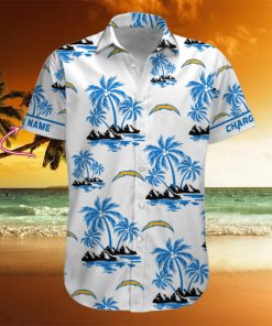 NFL Los Angeles Chargers Palm Tree Tropical Summer Hawaiian Shirt