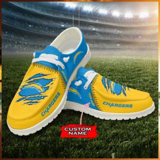 NFL Los Angeles Chargers – Hey Dude Shoes