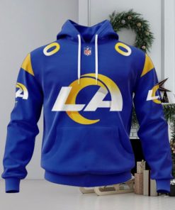 NFL Los Angeles Rams 2024 Personalized Name And Number Hoodie