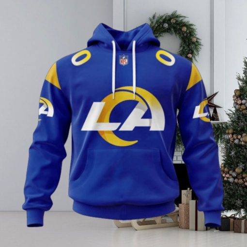 NFL Los Angeles Rams 2024 Personalized Name And Number Hoodie