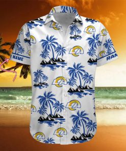 NFL Los Angeles Rams Palm Tree Tropical Summer Hawaiian Shirt