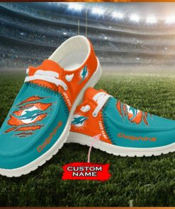 NFL Miami Dolphins – Hey Dude Shoes