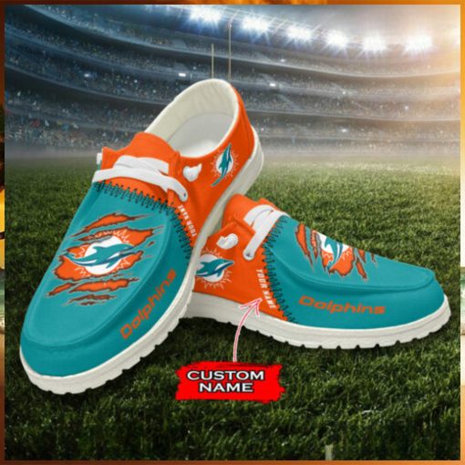 NFL Miami Dolphins – Hey Dude Shoes