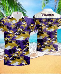 NFL Minnesota Vikings Hawaiian Shirt For Men Women