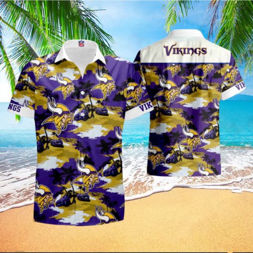 NFL Minnesota Vikings Hawaiian Shirt For Men Women