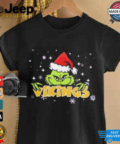 NFL Minnesota Vikings Merry Christmas Grinch shirt