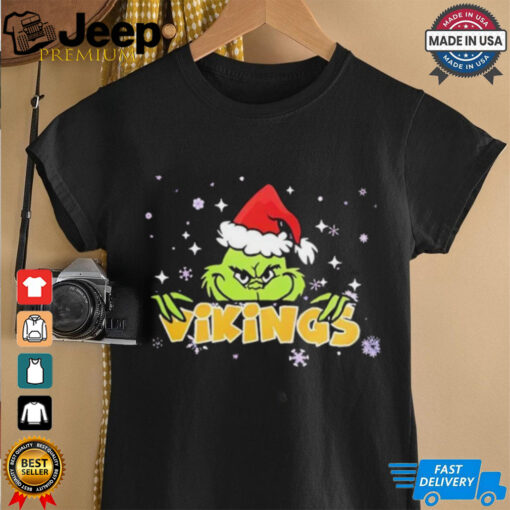 NFL Minnesota Vikings Merry Christmas Grinch shirt
