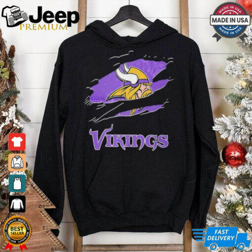 NFL Minnesota Vikings inside me scratches shirt