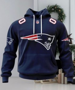 NFL New England Patriots 2024 Personalized Name And Number Hoodie