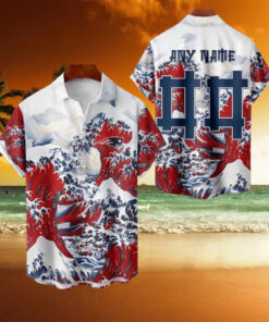 NFL New England Patriots Football Special Great Wave Hawaiian Shirt