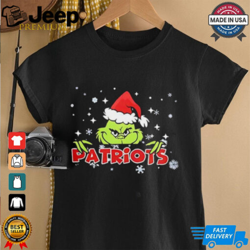 NFL New England Patriots Merry Christmas Grinch shirt