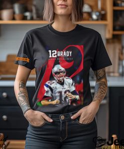 NFL New England Patriots Officially Retired The No 12 Tom Brady Jersey Retirement Vintage T Shirt