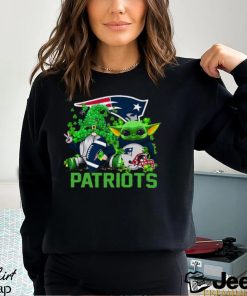 NFL New England Patriots St Patrick’s Day T Shirt Special Gomes Baby Yoda St Patricks Day Shirt