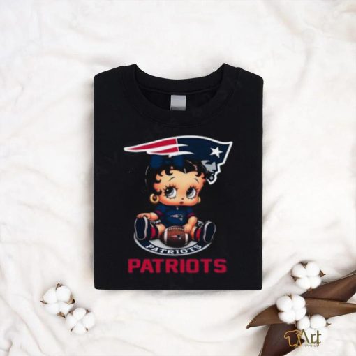 NFL New England Patriots T Shirt Betty Boop Football Tshirt