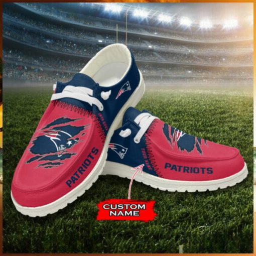 NFL New England Patriots – Hey Dude Shoes