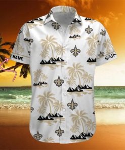 NFL New Orleans Saints Palm Tree Tropical Summer Hawaiian Shirt