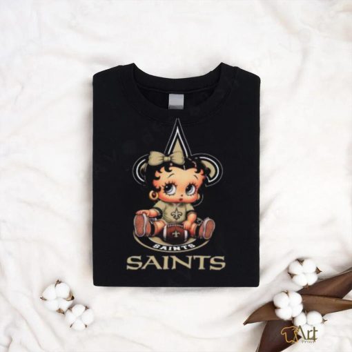 NFL New Orleans Saints T Shirt Betty Boop Football Tshirt