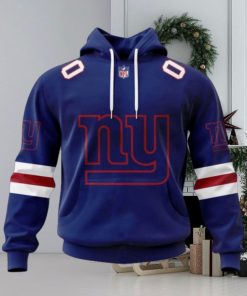 NFL New York Giants 2024 Personalized Name And Number Hoodie