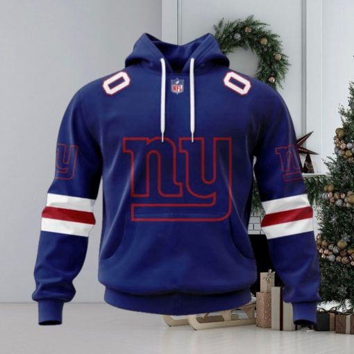 NFL New York Giants 2024 Personalized Name And Number Hoodie