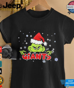 NFL New York Giants Merry Christmas Grinch shirt