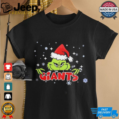 NFL New York Giants Merry Christmas Grinch shirt