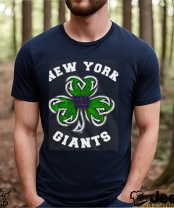 NFL New York Giants Three Leaf Clover St Patrick's Day Football Sports T Shirt