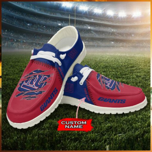 NFL New York Giants – Hey Dude Shoes