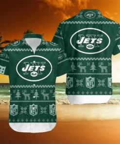 NFL New York Jets For Christmas Hawaiian Shirt And Shorts