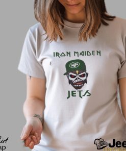 NFL New York Jets Iron Maiden Rock Band T Shirt