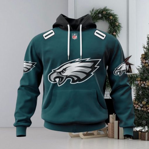 NFL Philadelphia Eagles 2024 Personalized Name And Number Hoodie